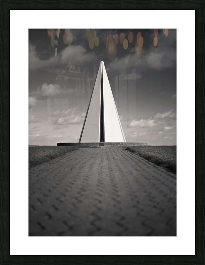 Light Pyramid Picture Frame print
