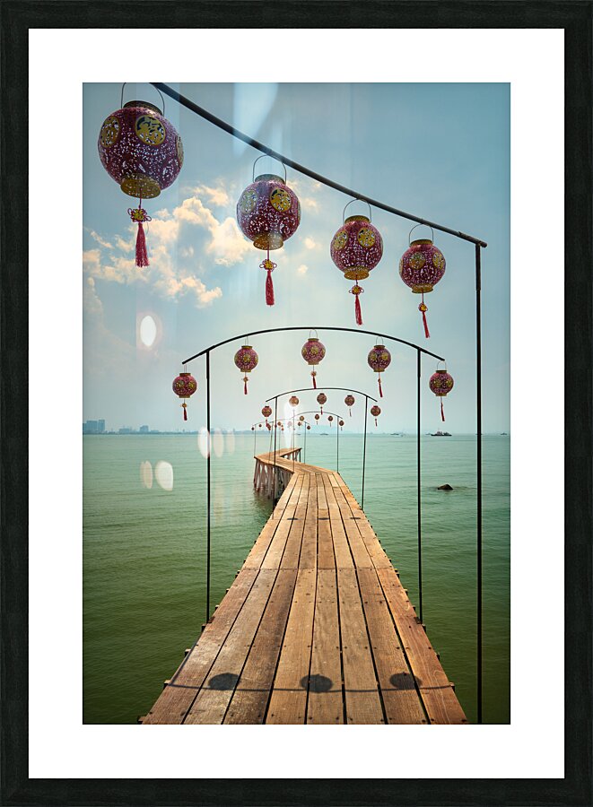 Lee Jetty Picture Frame print