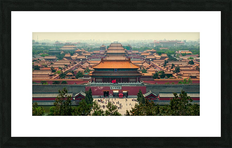 The Forbidden City Picture Frame print