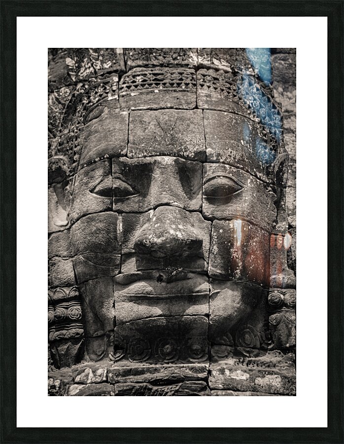 Angkor Statue Impression et Cadre photo
