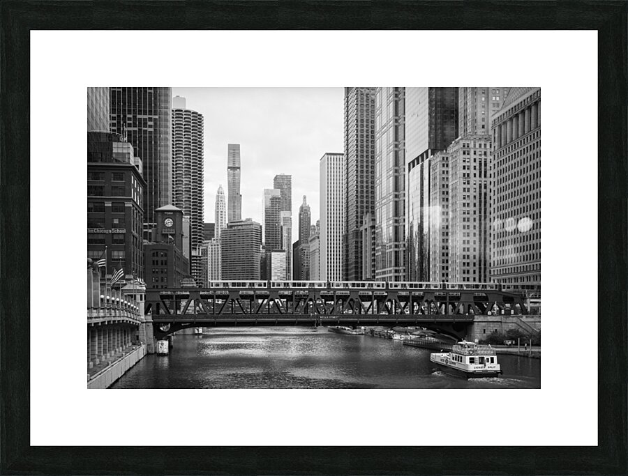 Wells Street Bridge Impression et Cadre photo