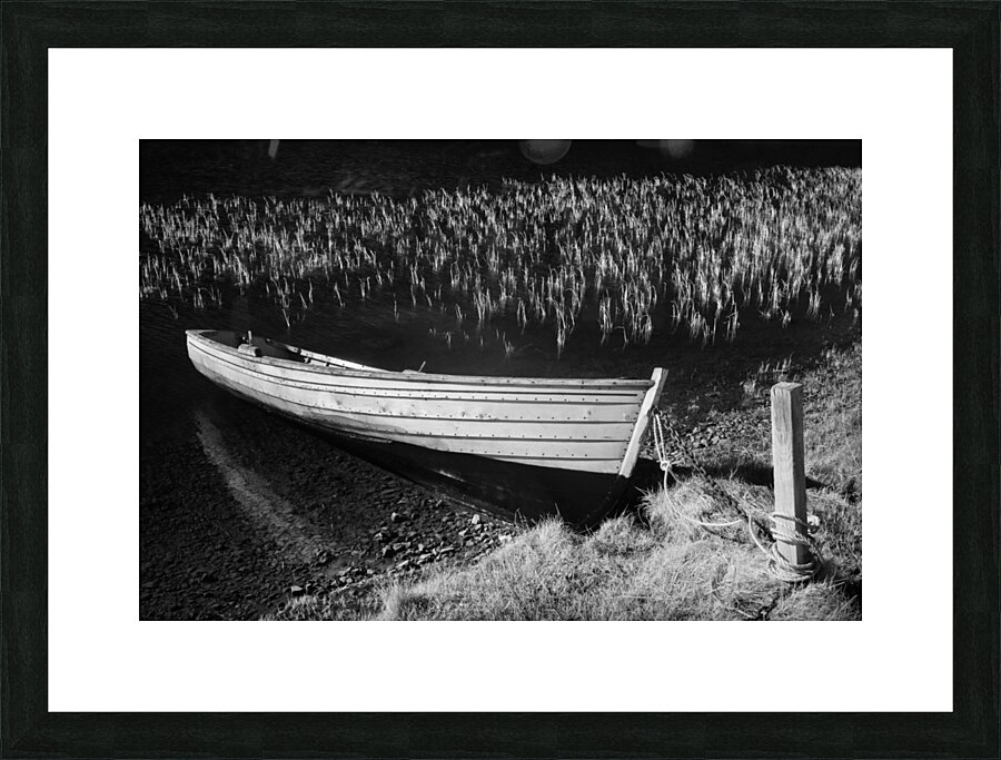 Loch Awe Boat Impression et Cadre photo