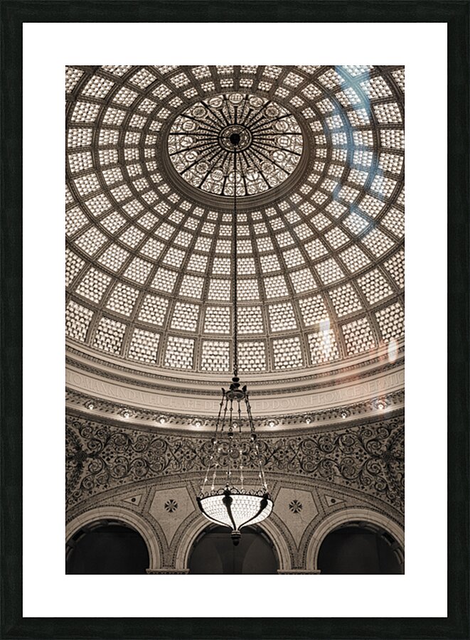 Tiffany Dome Impression et Cadre photo