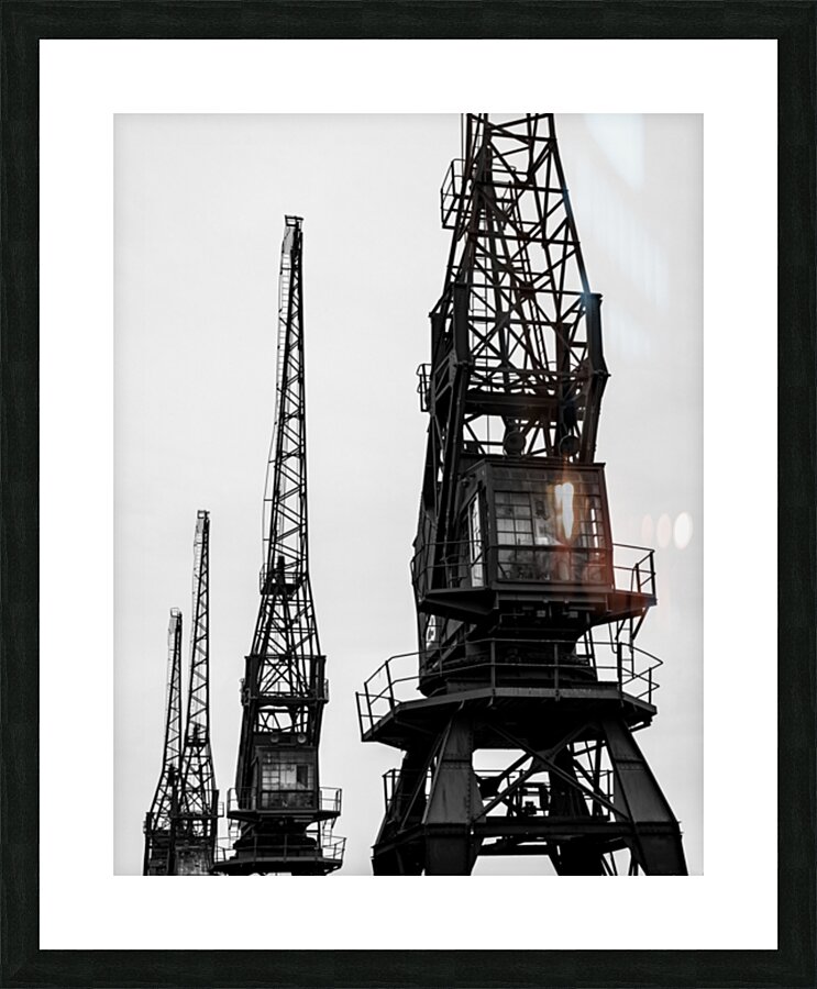 Bristol Cargo Cranes Impression et Cadre photo