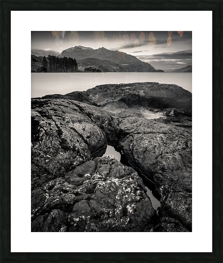 Loch Maree Picture Frame print