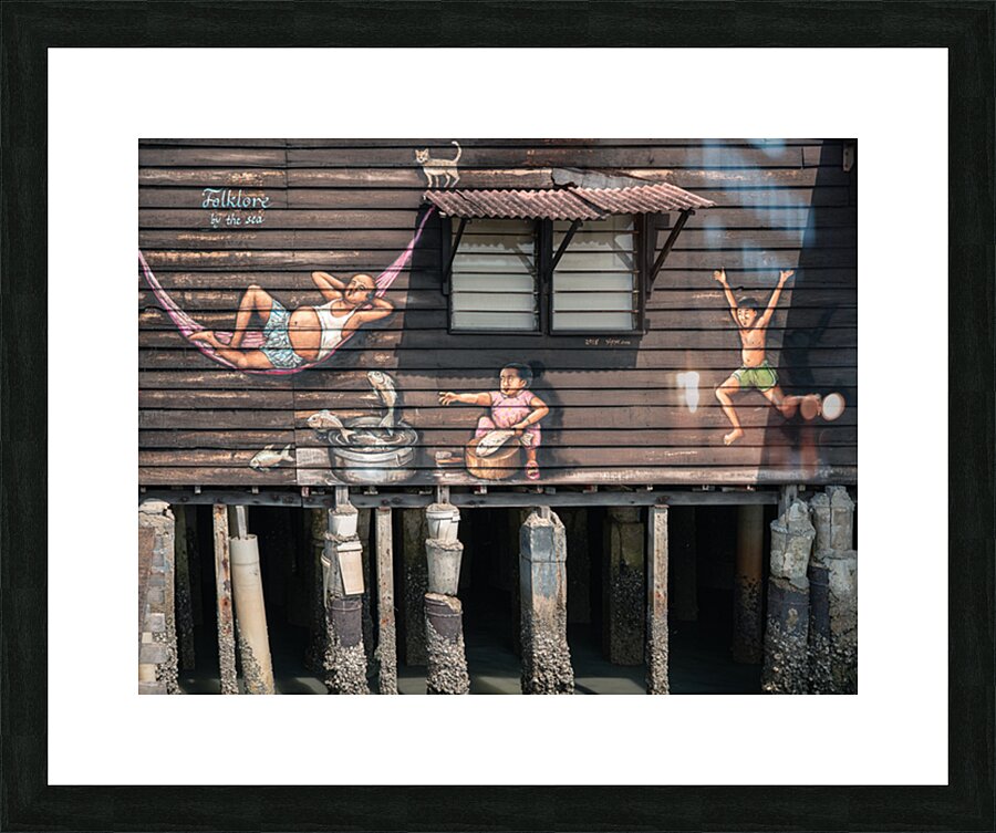 Folklore by the Sea Picture Frame print