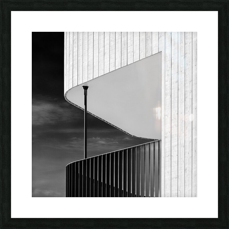 Curved Balcony Impression et Cadre photo