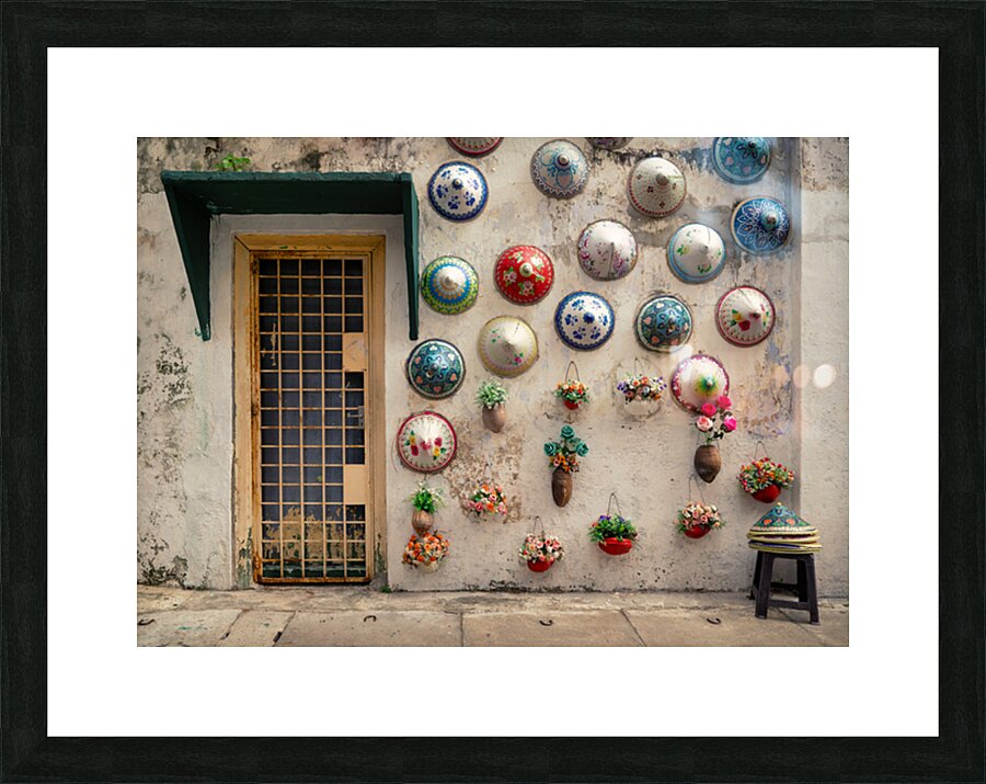 Ipoh Hats and Blooms Impression et Cadre photo