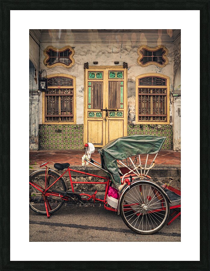 Backstreets of Penang Impression et Cadre photo
