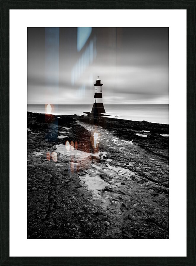 Penmon Lighthouse Picture Frame print