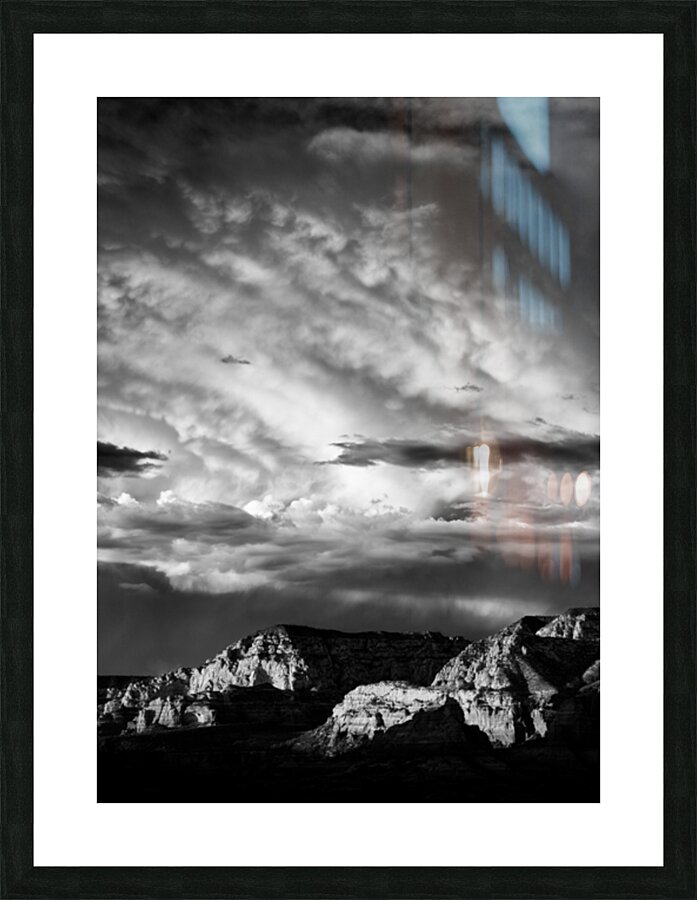 Storm over Sedona Picture Frame print