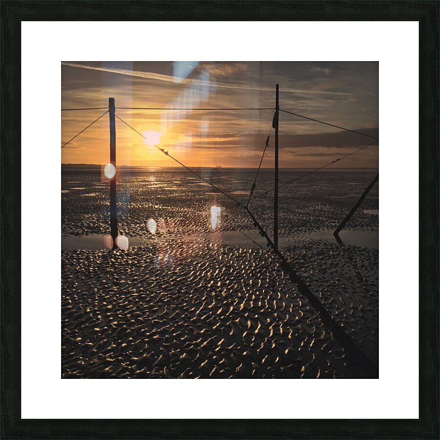 Solway Coast Sunrise Impression et Cadre photo