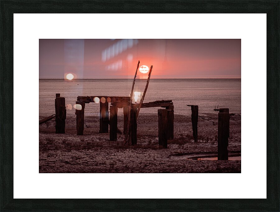 Grasping the Sun Picture Frame print