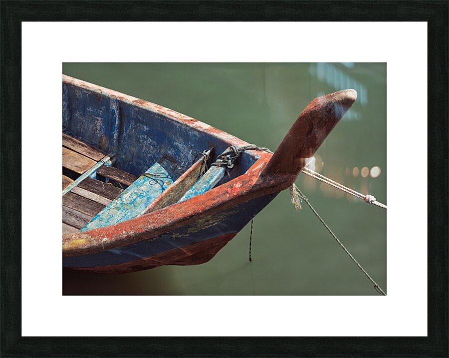 Penang Fishing Boat Impression et Cadre photo