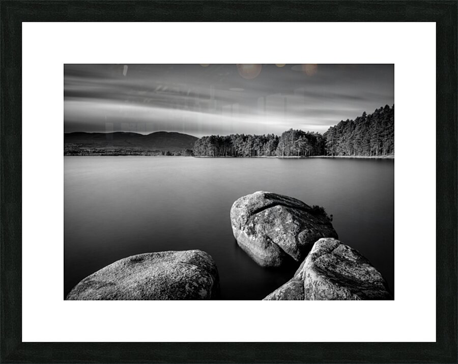 Loch Garten Picture Frame print