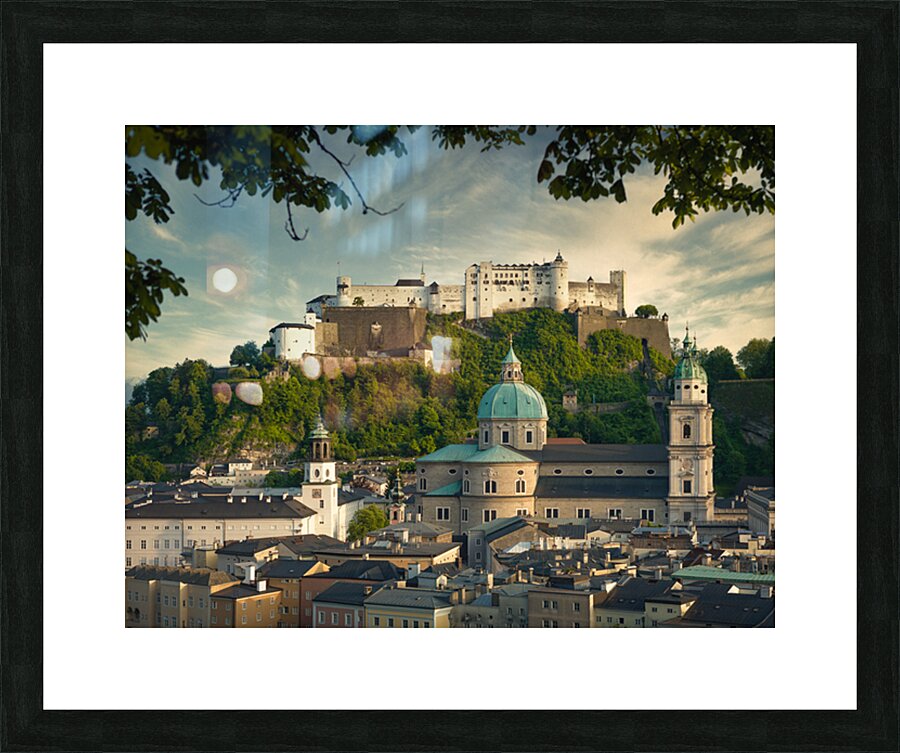 Hohensalzburg Fortress Picture Frame print