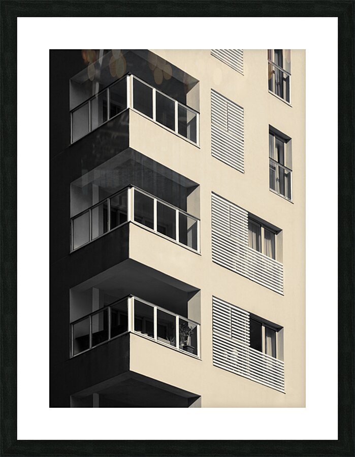 Apartment Balconies Impression et Cadre photo