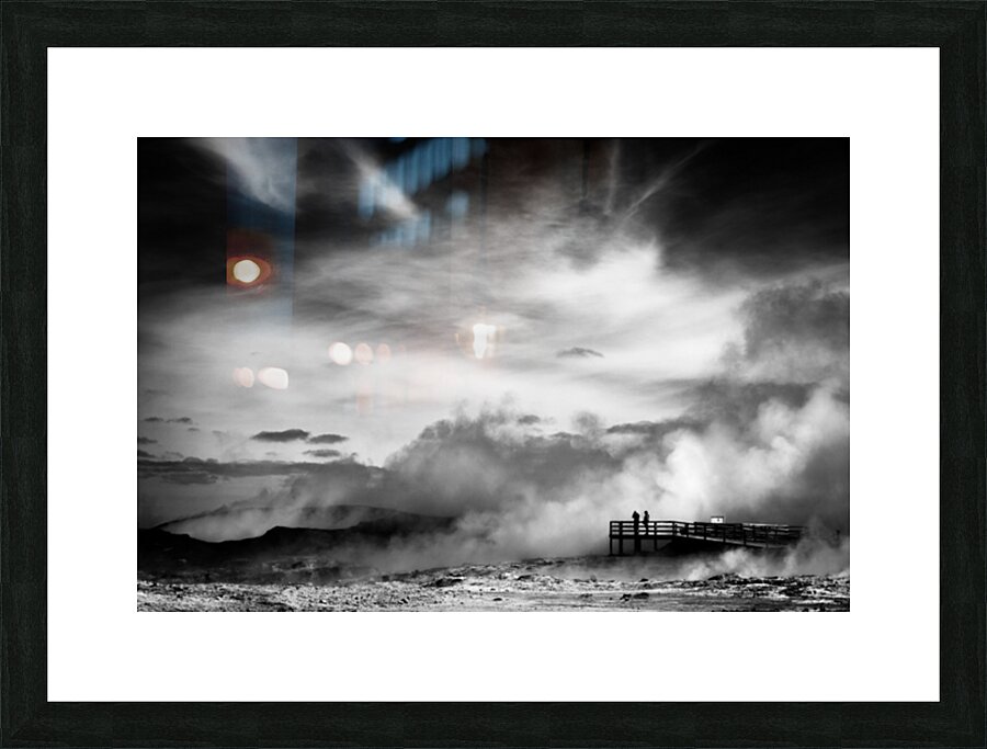 Land of Fire Picture Frame print