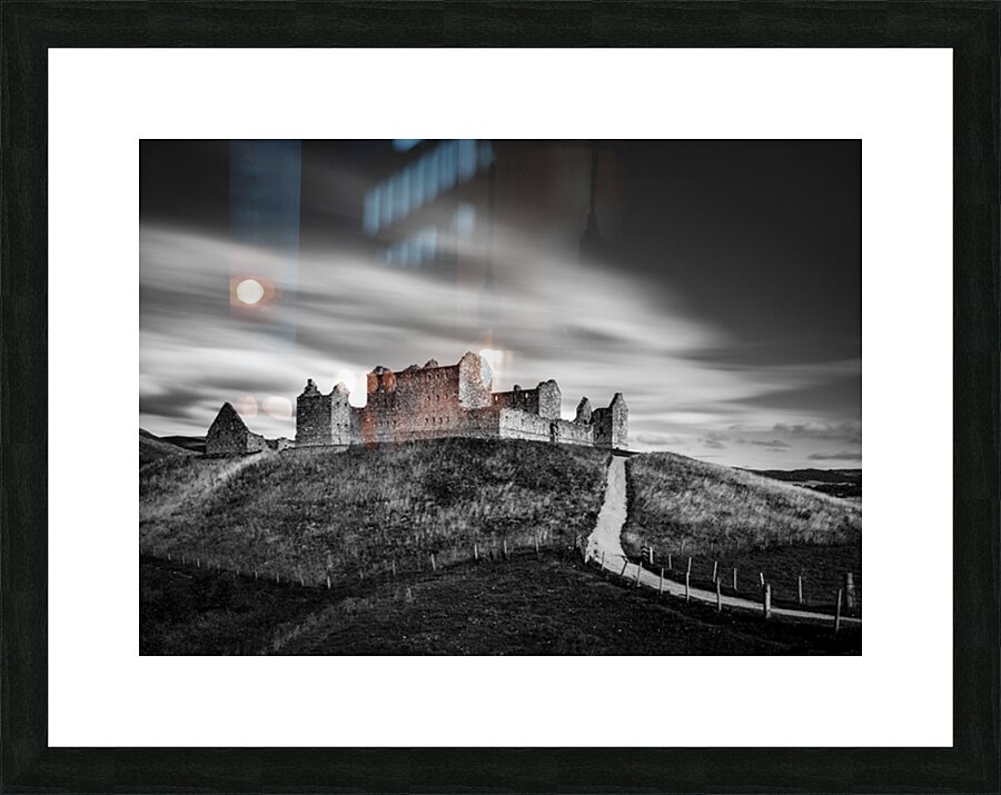 Ruthven Barracks Picture Frame print