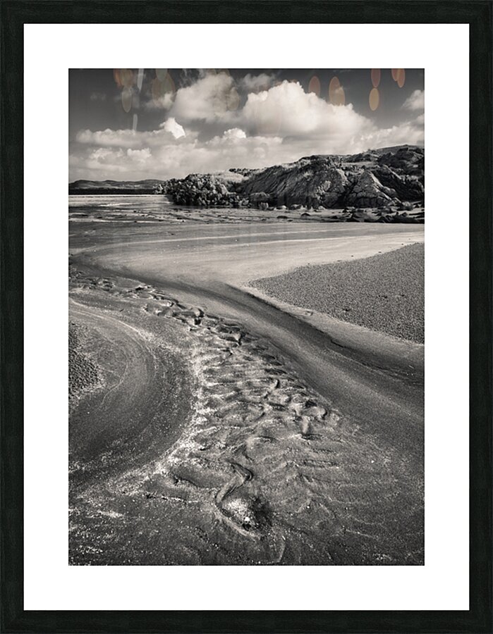 Mellangaun Sand Tracks Picture Frame print