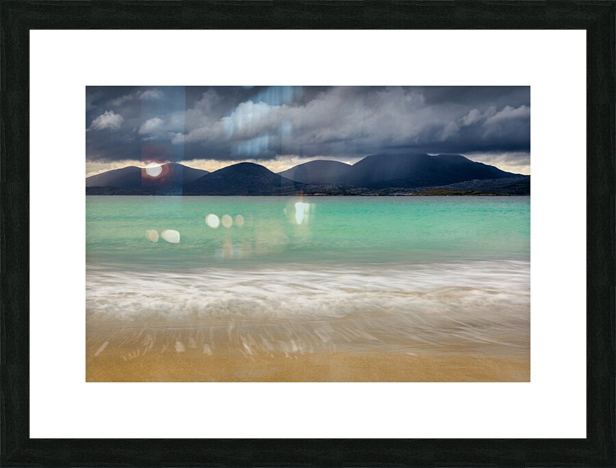 Harris Storm Picture Frame print