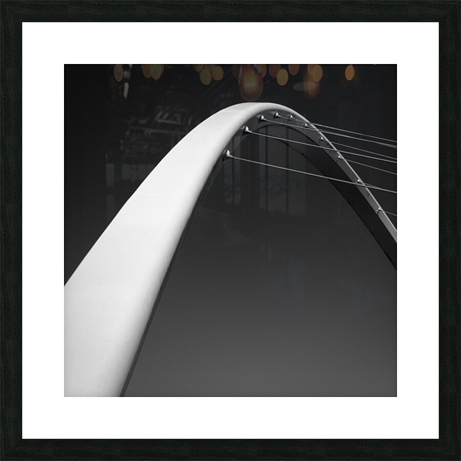 Gateshead Millennium Bridge Arch Picture Frame print