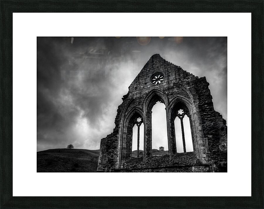 Valle Crucis Abbey Picture Frame print