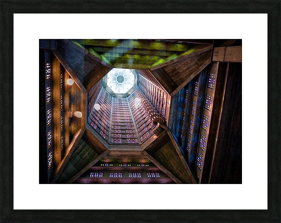 St Josephs Spire Picture Frame print