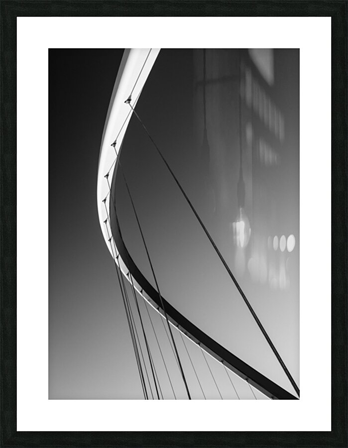 Bridge Strings Picture Frame print