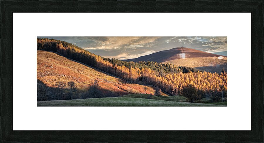 Glenshee Sunset Picture Frame print