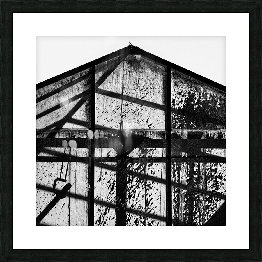 Dutch Greenhouse Picture Frame print