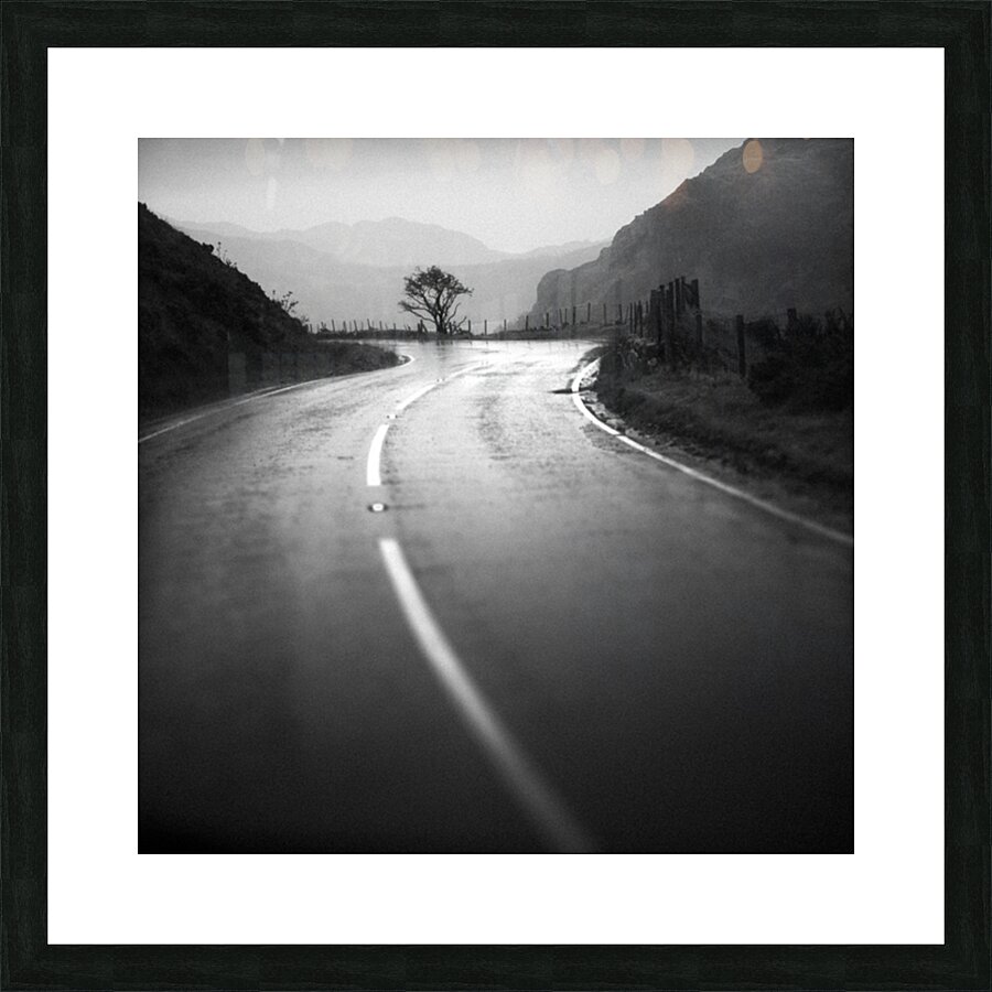 A Wet Day in Snowdonia Picture Frame print