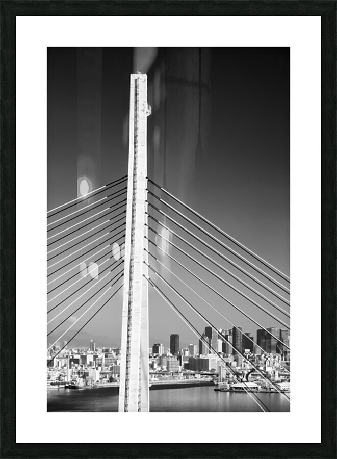 Tempozan Bridge Tower Impression et Cadre photo