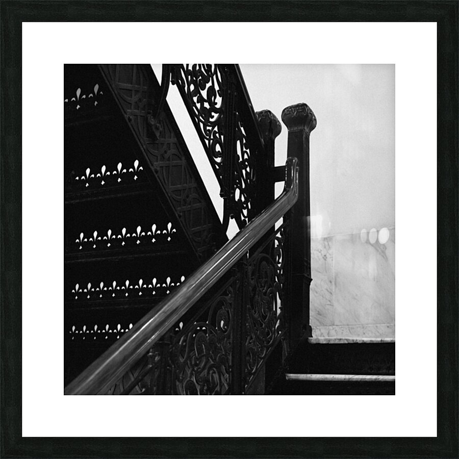 Monadnock Building Staircase Picture Frame print