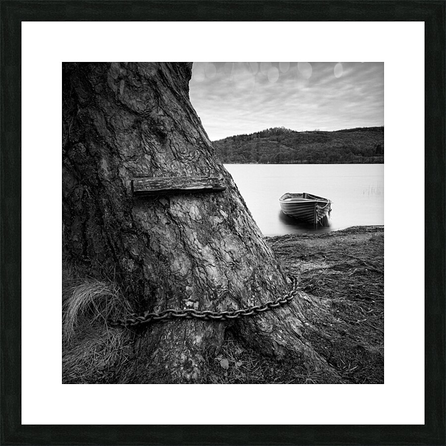 Mooring Picture Frame print