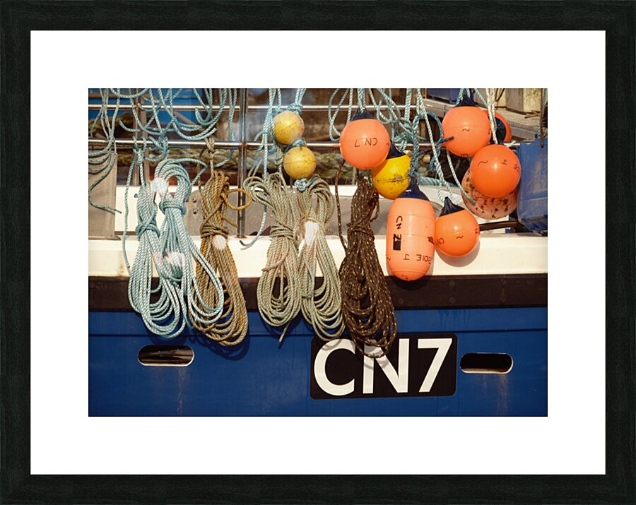 Ropes and Floats Picture Frame print