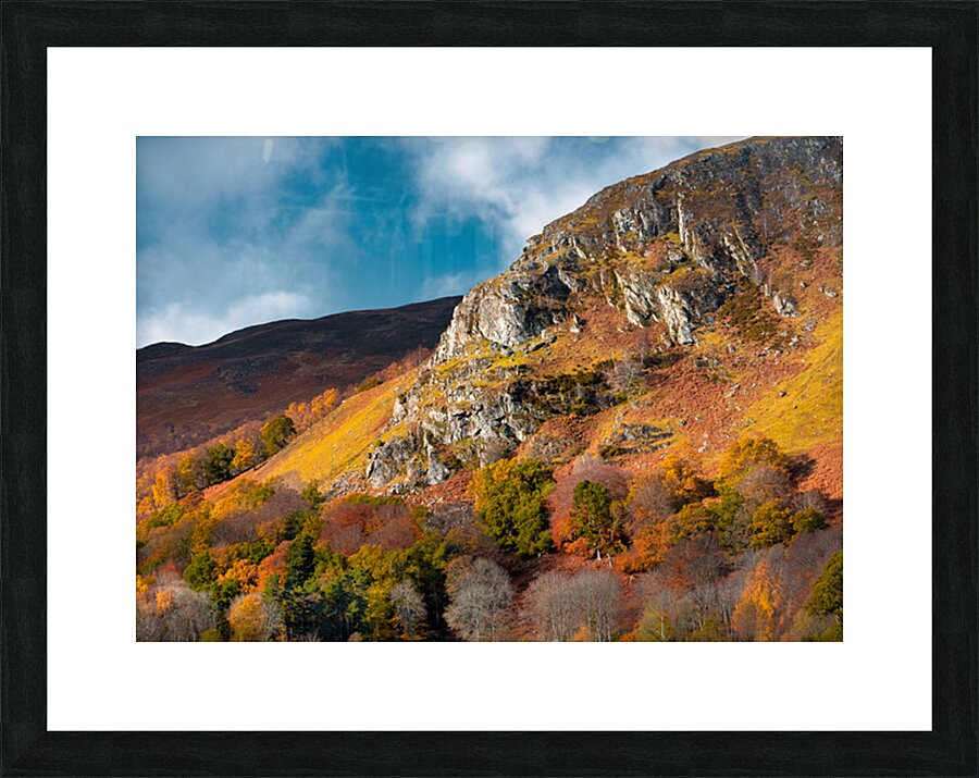 Autumn at Craigower Picture Frame print
