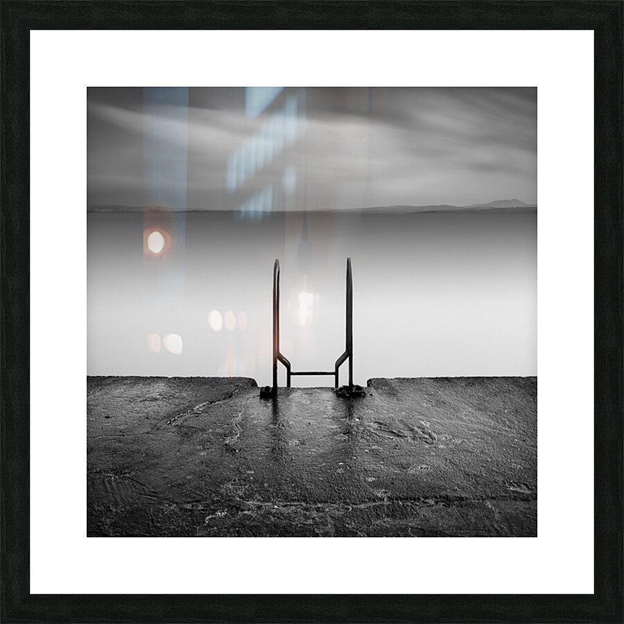 Descent Picture Frame print