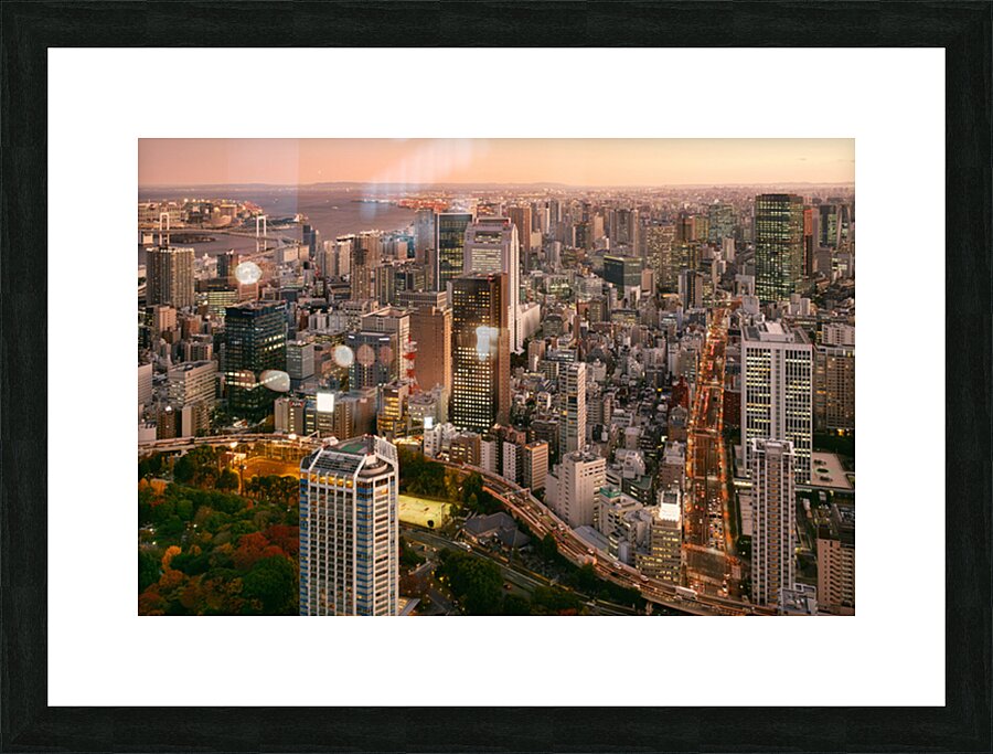 The Heart of Minato Picture Frame print