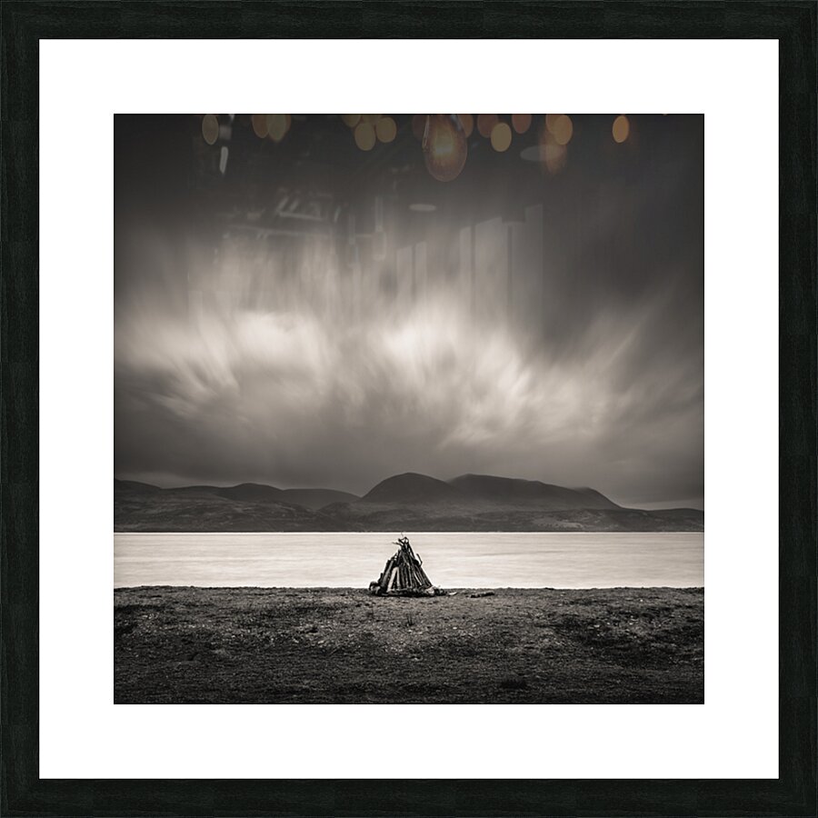 Skipness Sticks Picture Frame print