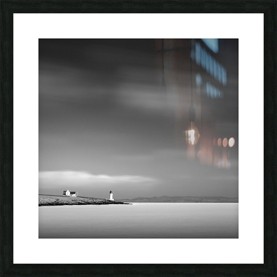 Port Charlotte Lighthouse Picture Frame print