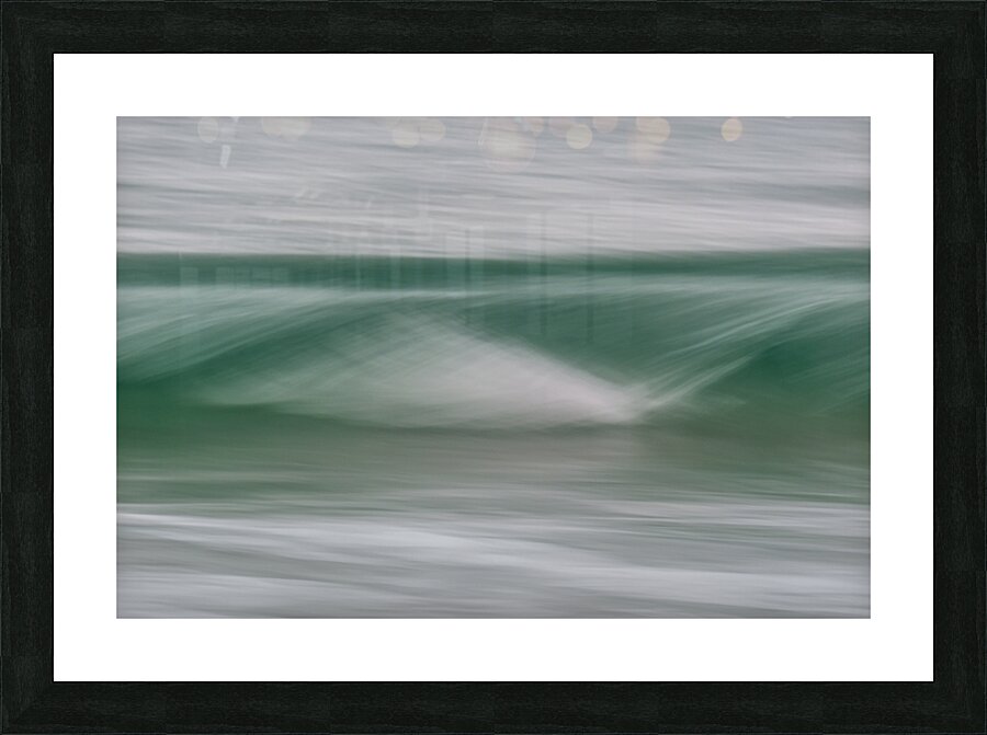 Luskentyre Wave Picture Frame print