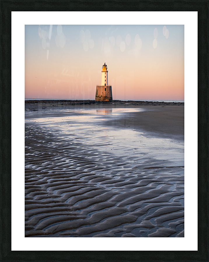 Rattray Head Lighthouse Sunset Picture Frame print