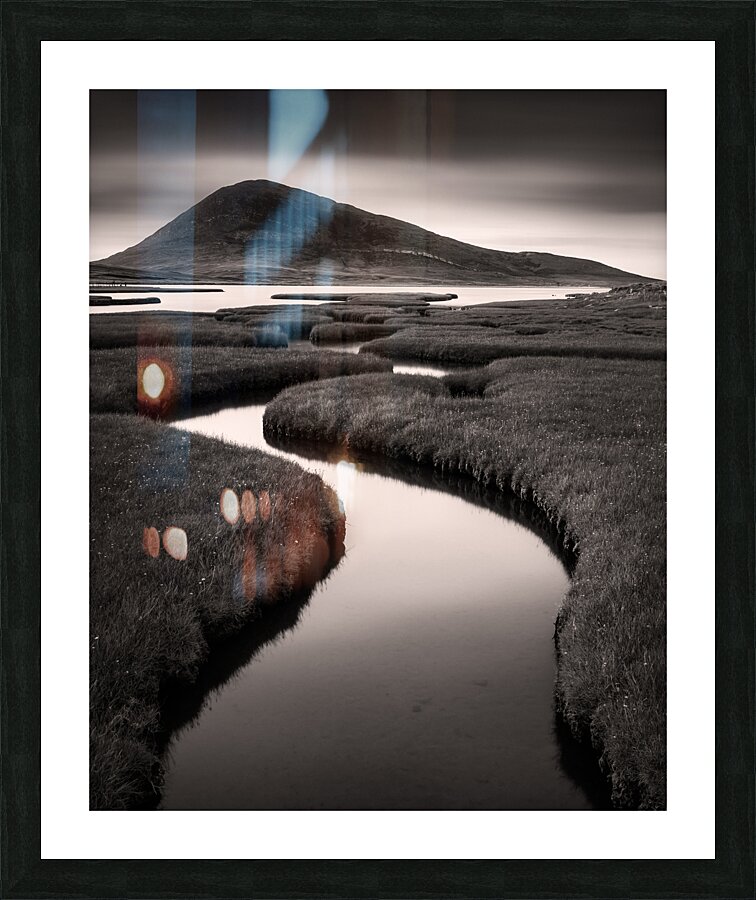 Northton Saltmarsh Picture Frame print