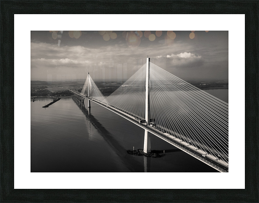 The Queensferry Crossing Picture Frame print