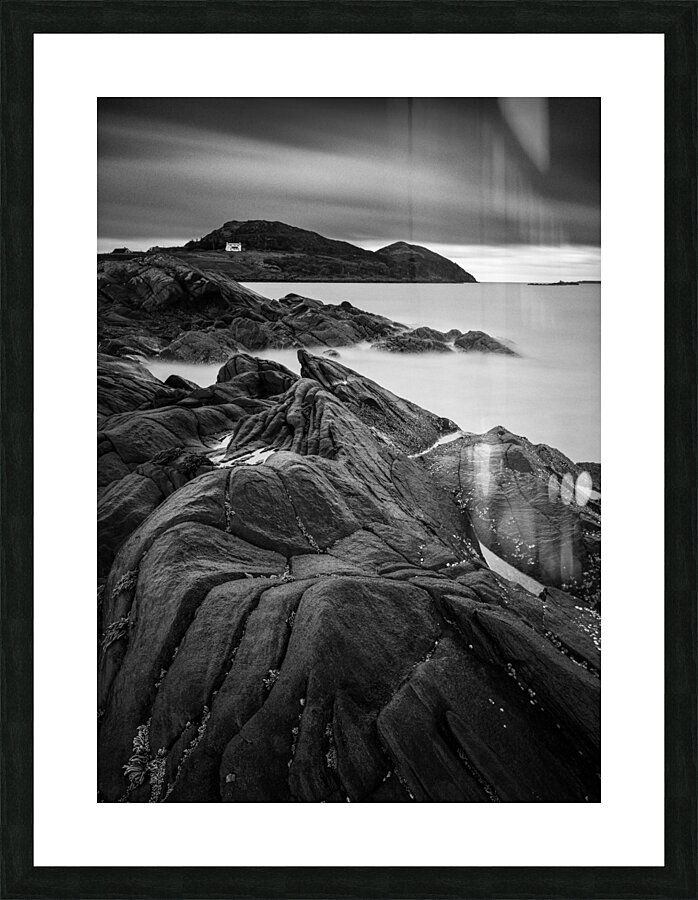View from Firemore Beach Picture Frame print