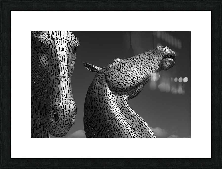 The Kelpies Picture Frame print