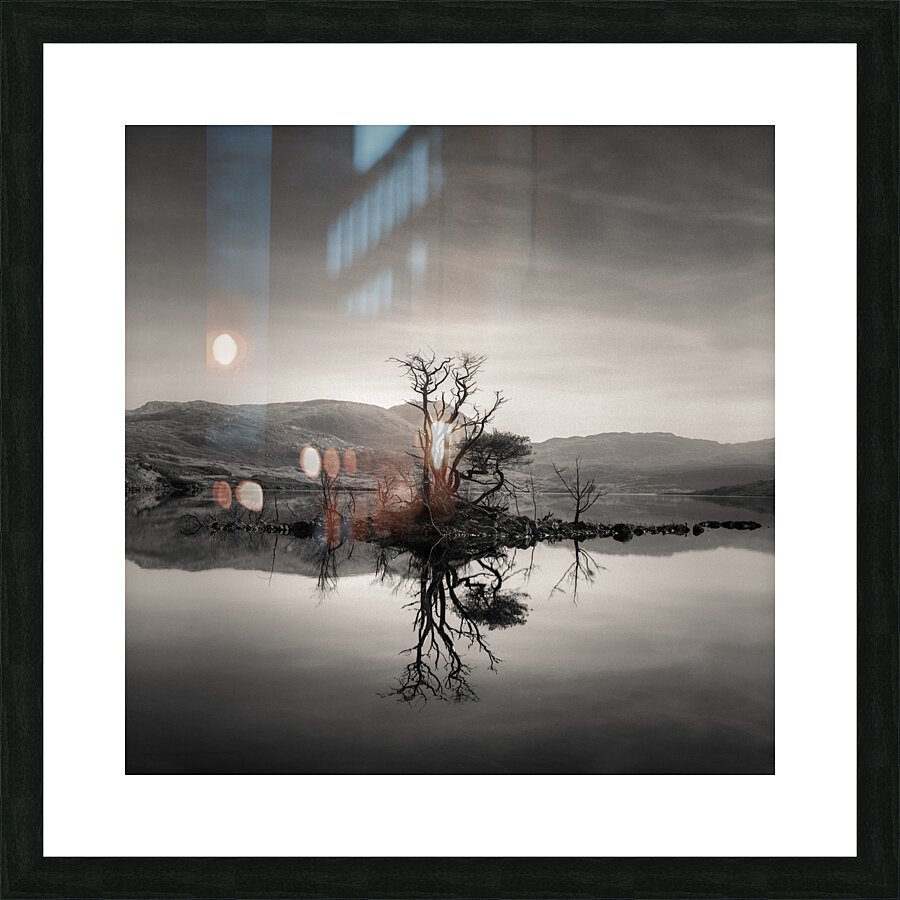 Loch Assynt Reflection Picture Frame print