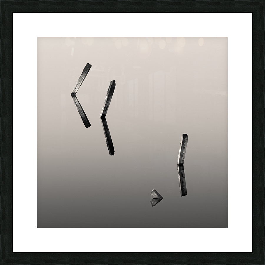 Four Posts Picture Frame print