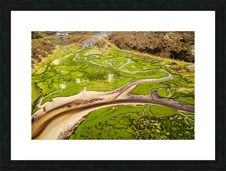 Harris Marshland Picture Frame print
